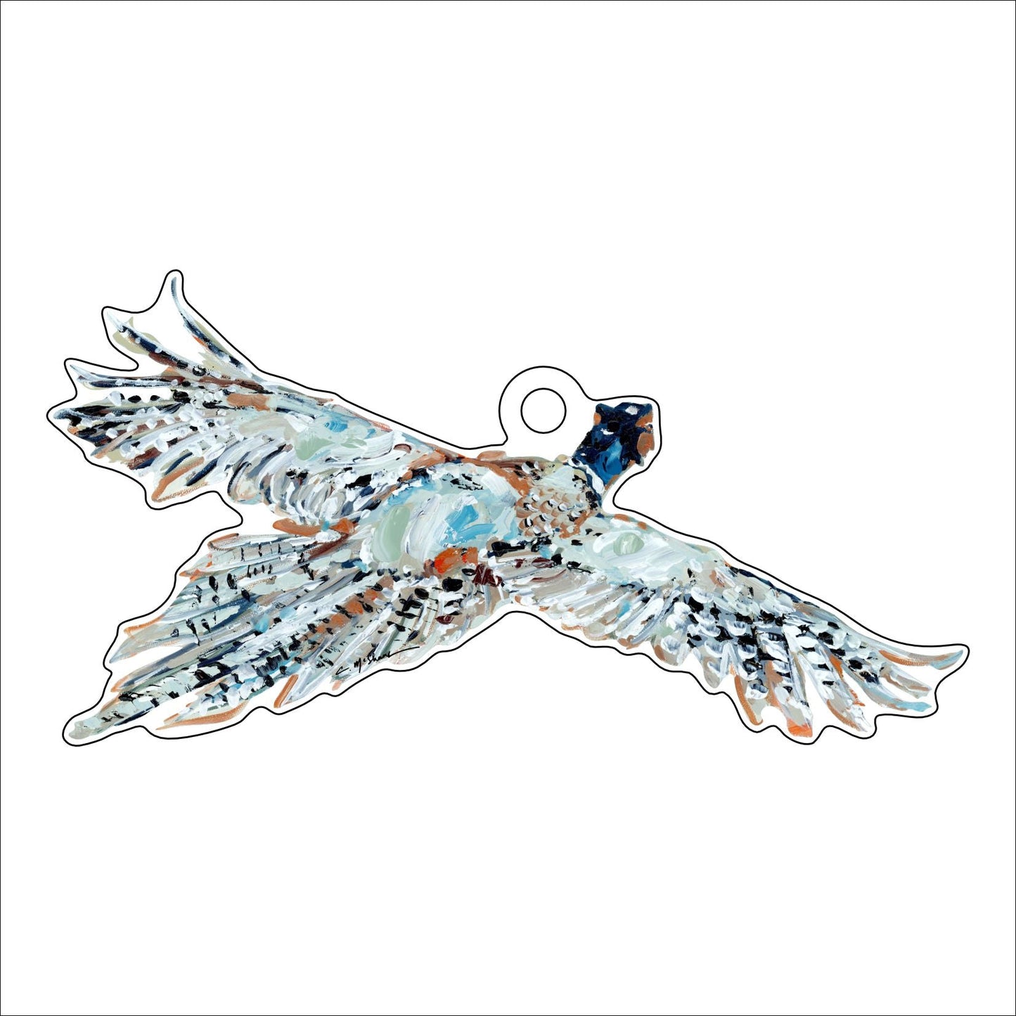 Pheasant | 0.25in. Acrylic Ornament | Mix and Match (any 10+)