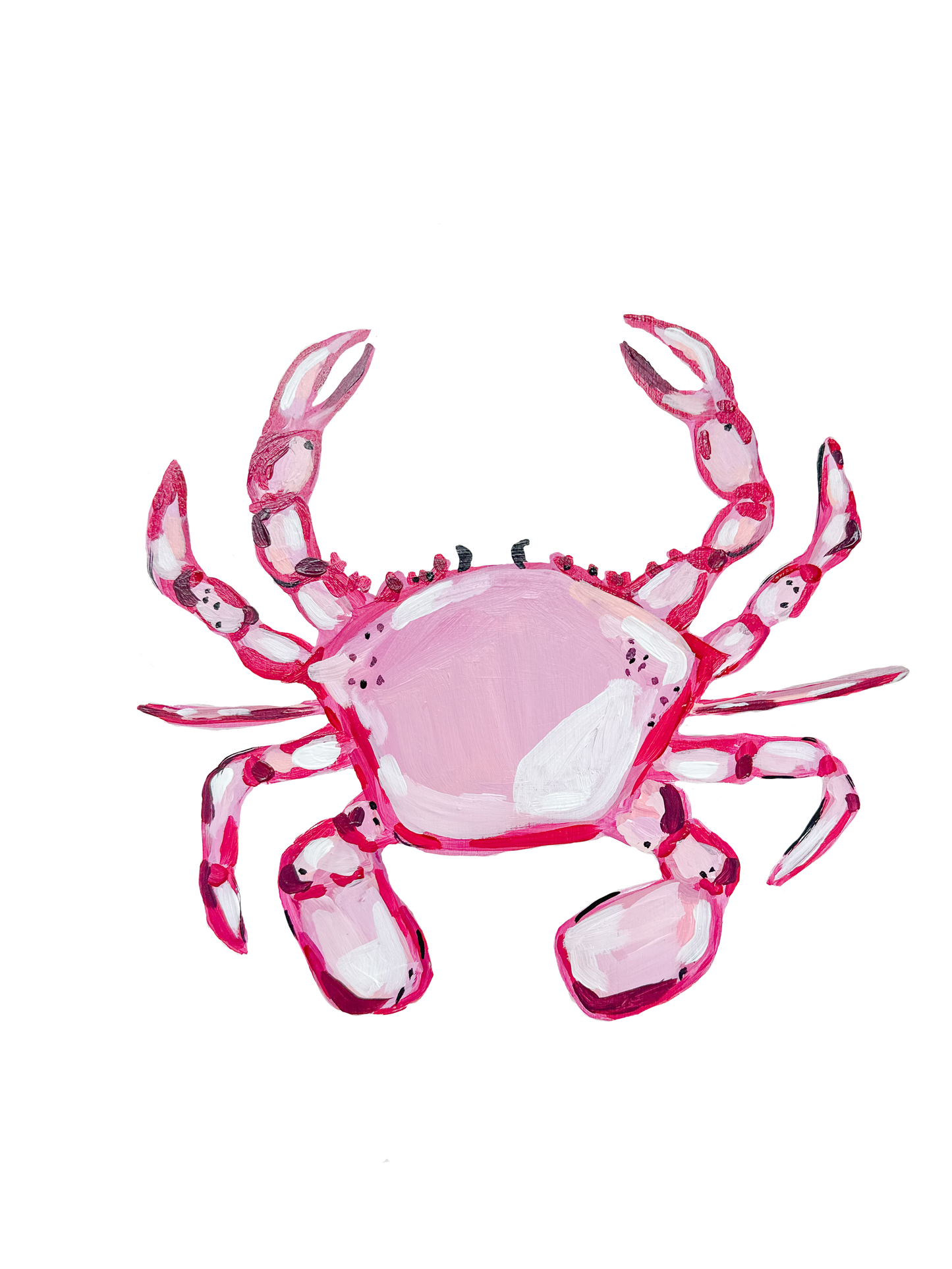 Pink Crab | 0.75in. Acrylic Cutout | Case Bundle any 10+