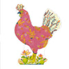 Pink Chicken with Limes | 0.75in. Acrylic Large