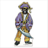 Pirate | 0.50in. Acrylic Mini | Case of 25