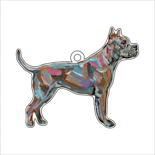 Pitbull | 0.25in. Acrylic Ornament | Case of 25