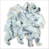 Pomeranian White | 0.25in. Acrylic Ornament | Case of 25