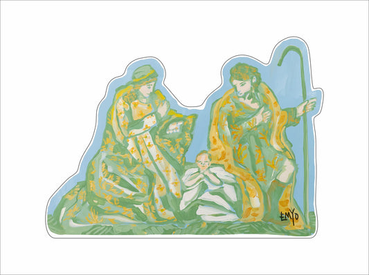 Portuguese Nativity 2025  Shelfie | 0.75in. Acrylic Cutout | Case Bundle any 10+