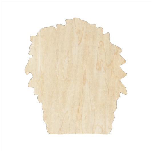 Potted Plant Wood Silhoutte LG | 0.50 Wood Cutout | Single