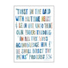 Proverbs Blue 5x7  | 0.75in. Acrylic Cutout | Case Bundle any 10+ (Pack of 1)