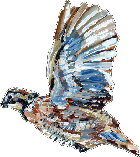 CMS-513 Quail Wall Giclee | 0.25Acrylic Contour |