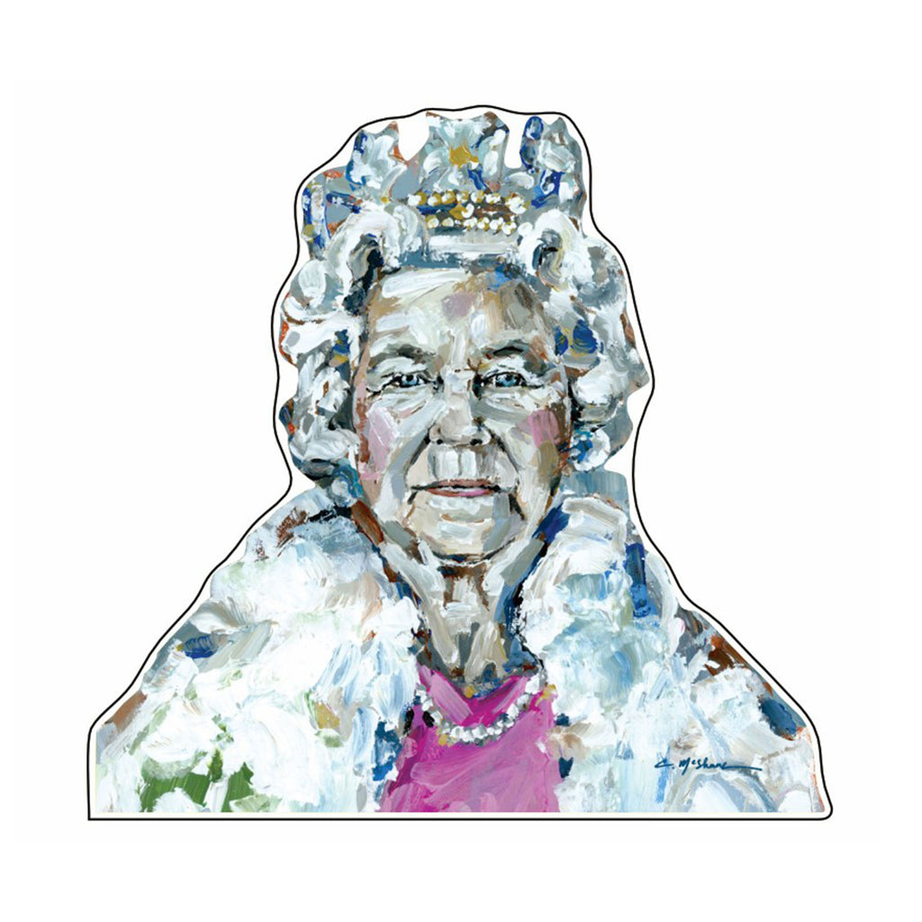 Queen Elizabeth II | 0.75in. Acrylic Cutout | Case Bundle any 10+ (Pack of 1)