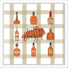 Bourbon Square Coaster Gingham | 0.75" Acrylic Contour | Bulk (20)