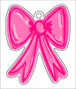 Pink Bow Diverse | 0.125" Acrylic Ornament | Case (any 10+)