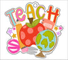 Teach with Icons | 0.125" Acrylic Ornament | Bulk (50)