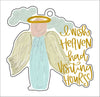 I Wish Heaven Had Visiting Hours | 0.125" Acrylic Ornament | Case (any 10+)