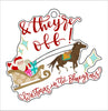 & They're Off | 0.125" Acrylic Ornament | Case (any 10+)