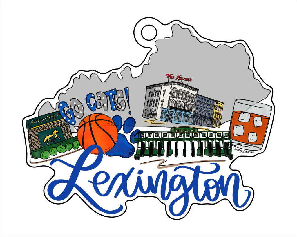 Lexington State ATT | 0.125" Acrylic Ornament | Bulk (50)