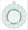 It's a Boy Scallop | 0.125" Acrylic Ornament | Bulk (50)