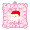 Baby's First Christmas Loopy Girl | 0.125" Acrylic Ornament | Bulk (50)