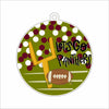 RIA-068 Let's Go Panthers Football | 0.125in. Acrylic Ornament | Case Bundle of 50