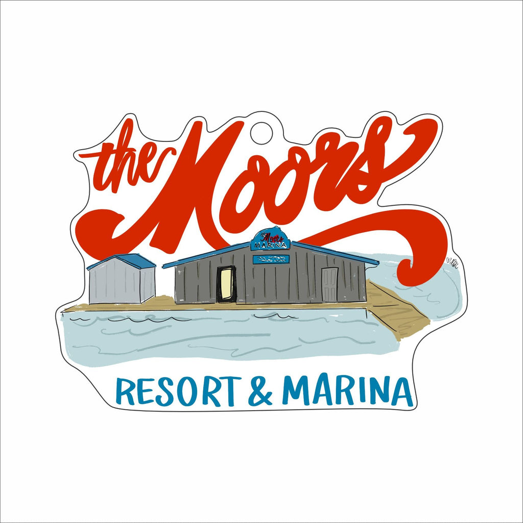 RIA-074 The Moores | 0.125in. Acrylic Ornament | Case Bundle of 50