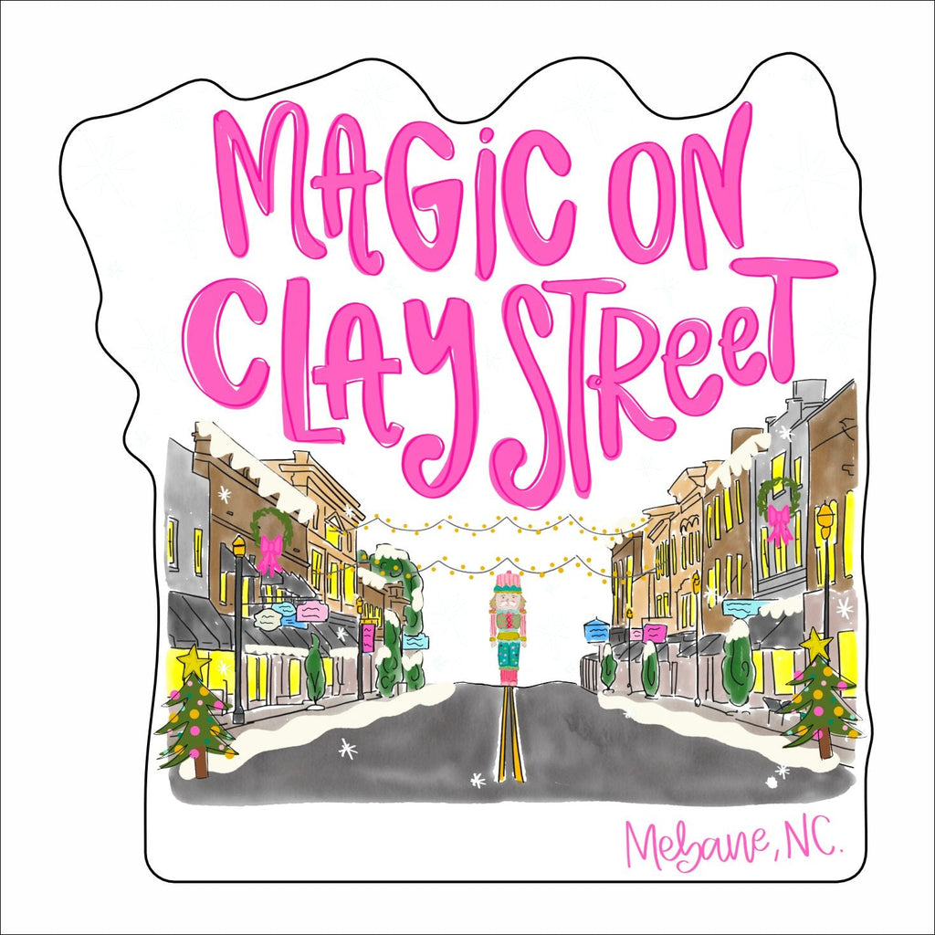 RIA-083 Magic on Clay Street | 0.50in. Acrylic Contour | Mix and  Match (any 10+)