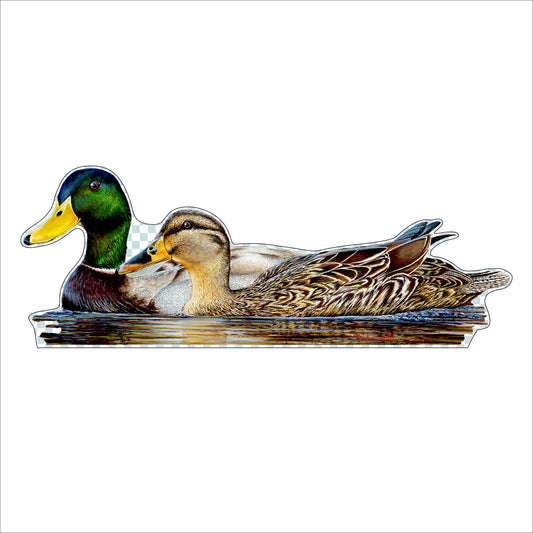 RLC-003 Mallard Ducks | 0.75in. Acrylic Cutout | Case (any 10+)
