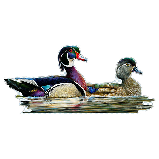 RLC-005 Wood Ducks | 0.75in. Acrylic Cutout | Case (any 10+)