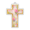 RMC-002 Flourish Cross Jewelry Pendant  | 0.125Acrylic Jewelry Pendant | Set of 10