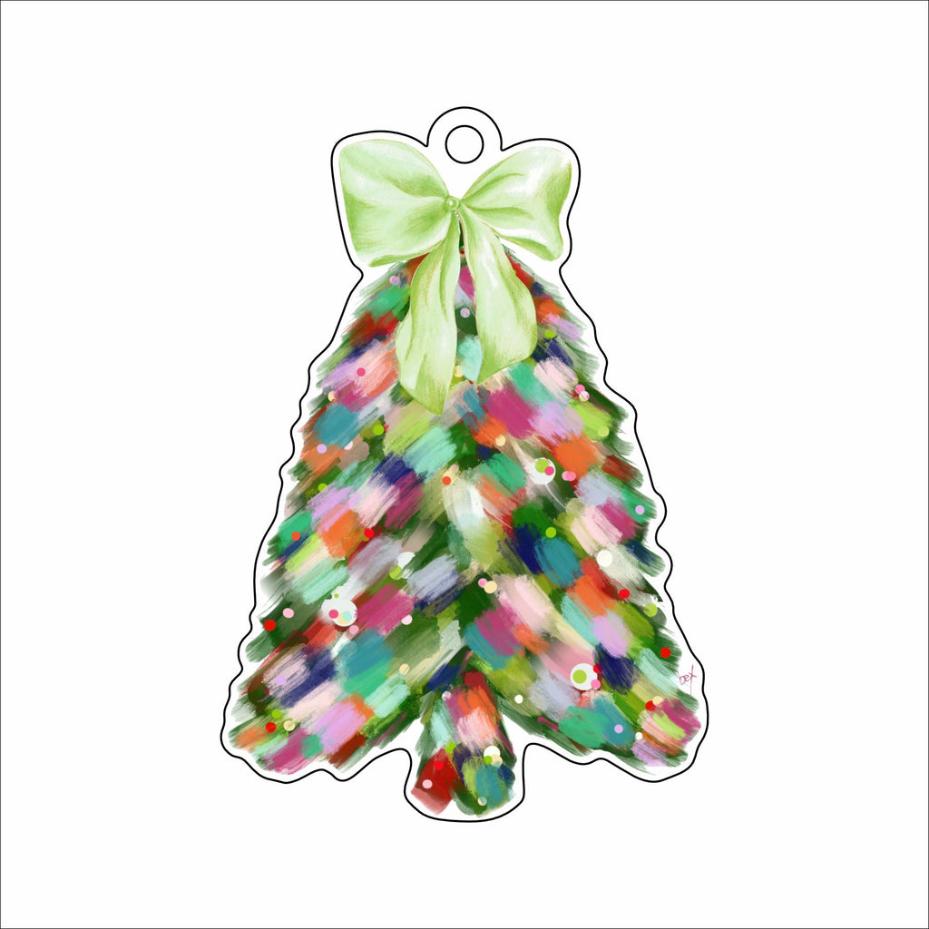 RMC-007 Christmas Tree Ornament | 0.25Acrylic Ornament