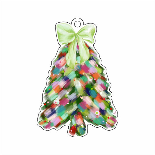 RMC-007 Christmas Tree Ornament | 0.25Acrylic Ornament