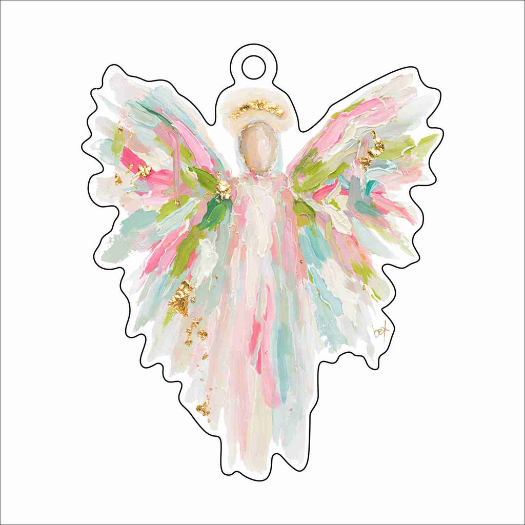 RMC-008 Angel Ornament | 0.25Acrylic Ornament