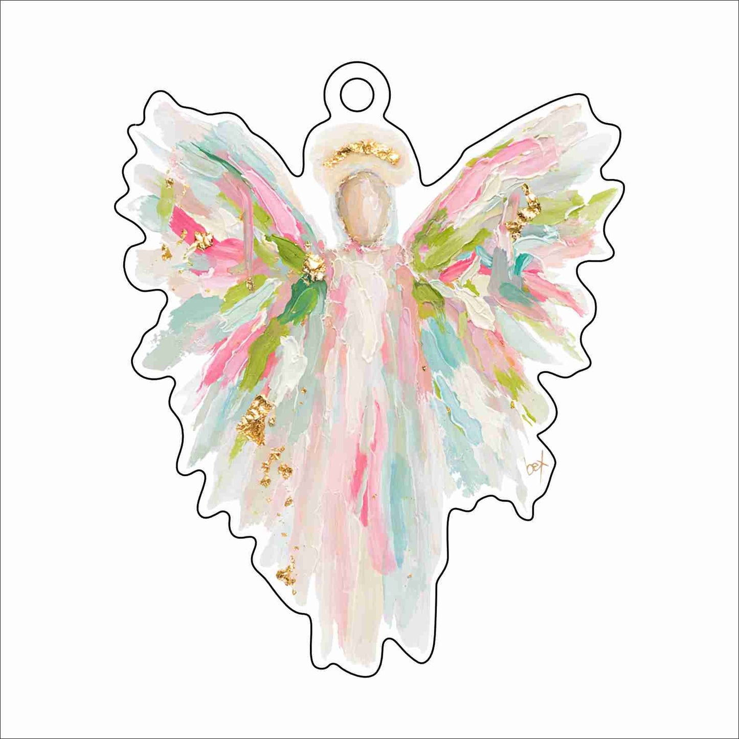 RMC-008 Angel Ornament | 0.25Acrylic Ornament
