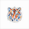RMC-015 Tiger Blue Jewelry Pendant | 0.125Acrylic Jewelry Pendant | Set of 10
