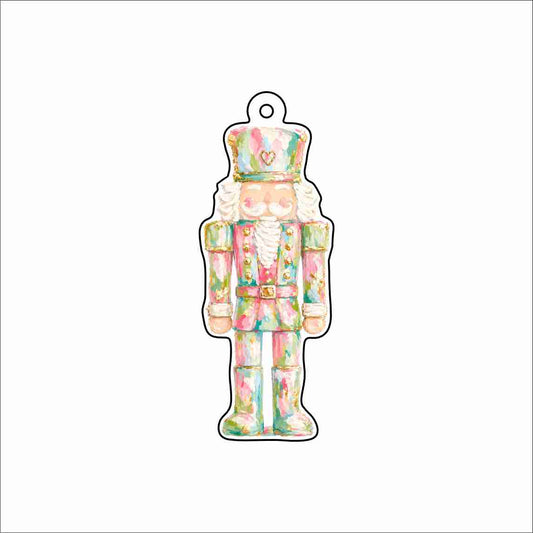 RMC-017 Nutcracker Jewelry Pendant | 0.125Acrylic Jewelry Pendant | Set of 10