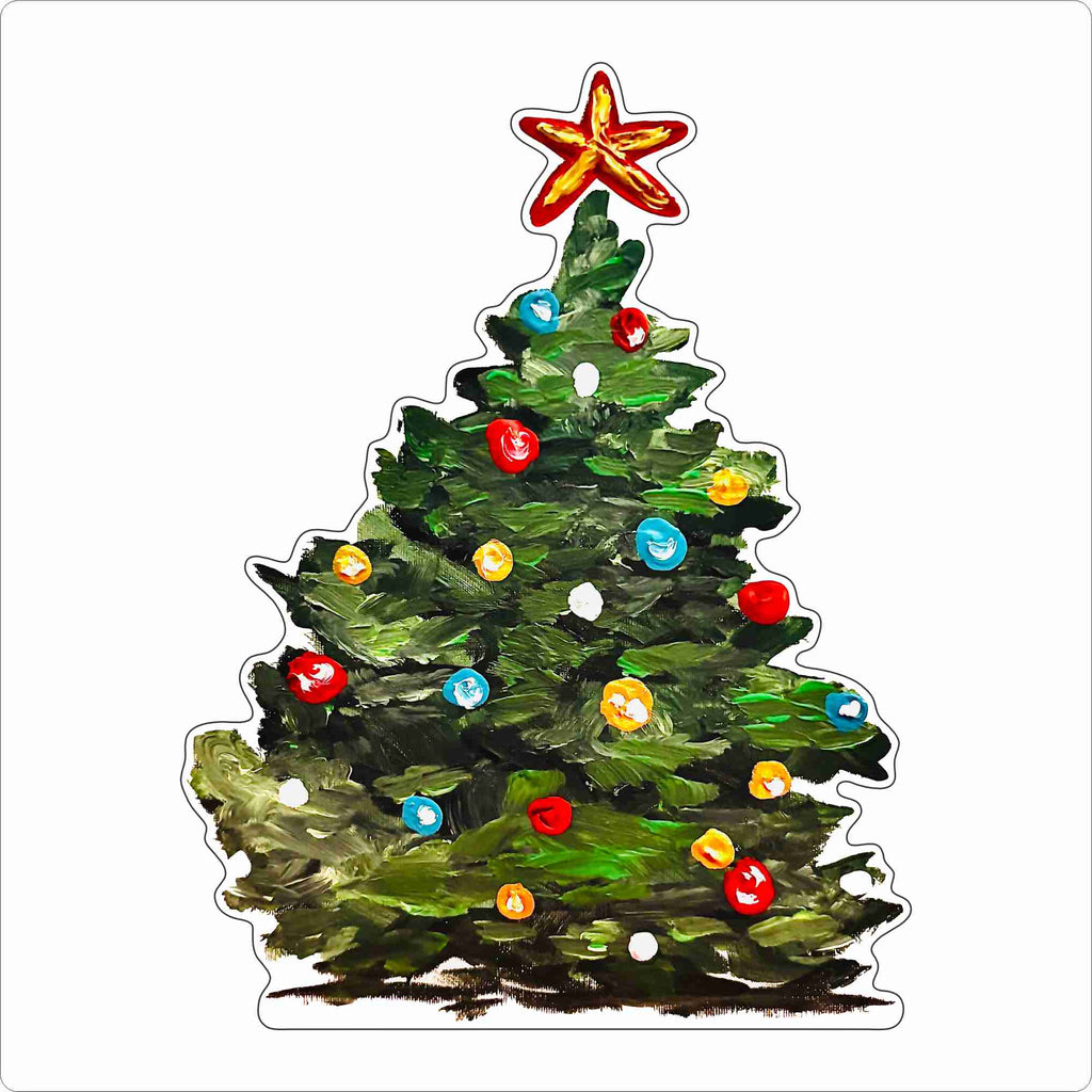 ROC-007 Merry Christmas | 0.75Acrylic Contour