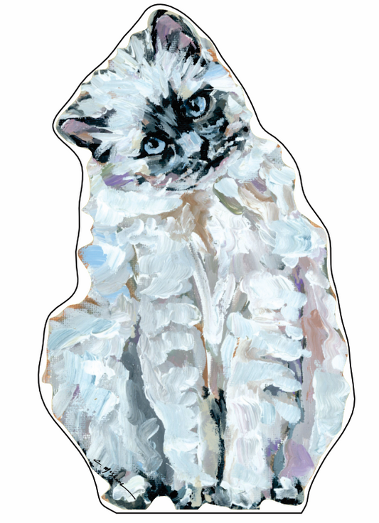 Ragdoll Cat | 0.75in. Acrylic Shelfie | Case of 25