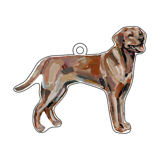 Red Fox Lab | 0.25in. Acrylic Ornament | Case of 25