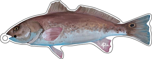 Redfish Ornament | 0.25 Acrylic | Case Bundle any 10+ (Pack of 1)