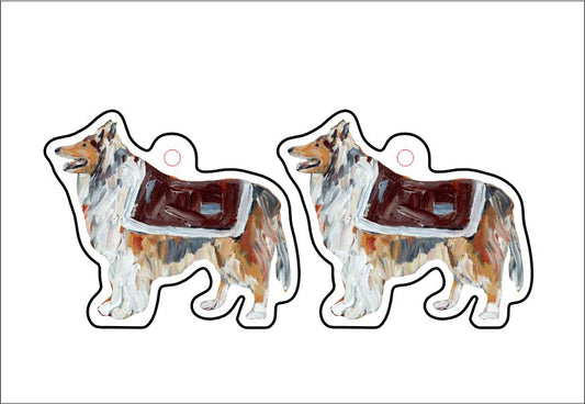 CMS-534-C10 Rev Earring  | 0.125Acrylic Earrings | Set of 10