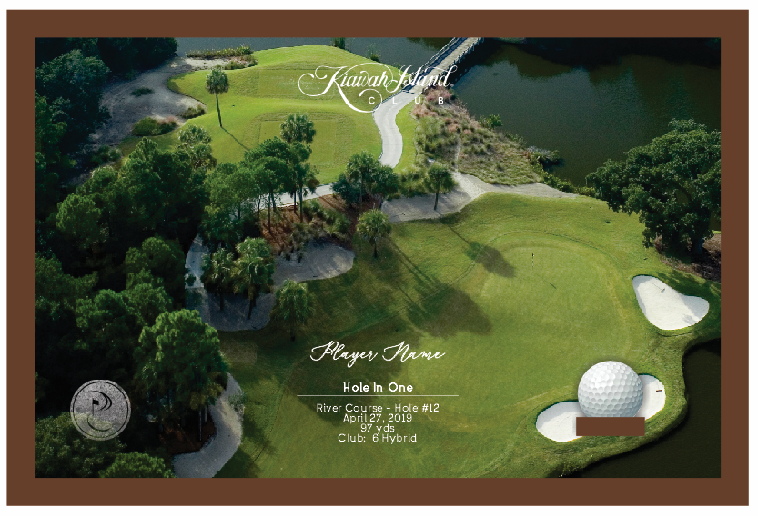 Kiawah Island Club - River | Hole in One Shadowbox | Hole 12