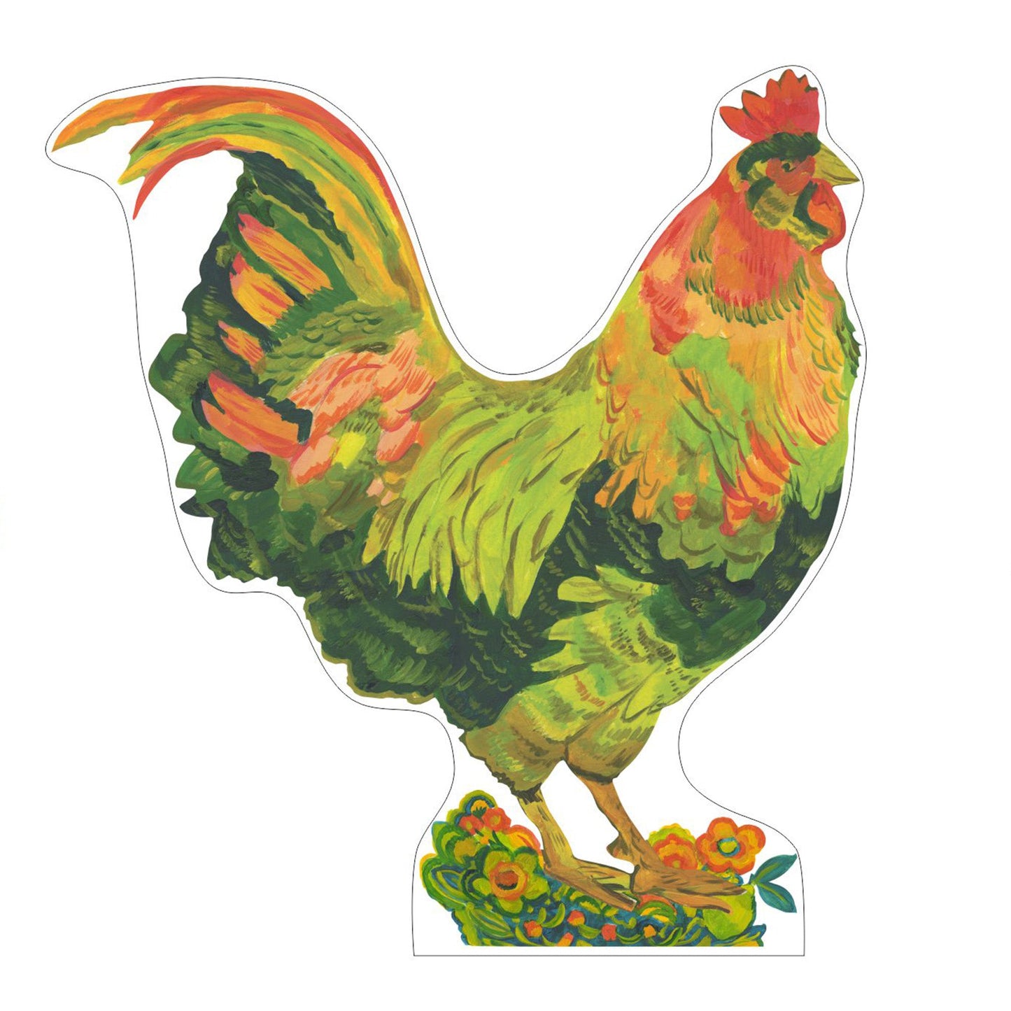 Rooster | 0.75in. Acrylic Large