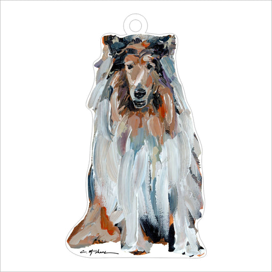 Rough Collie | 0.25in. Acrylic Ornament | Mix and Match (any 10+)