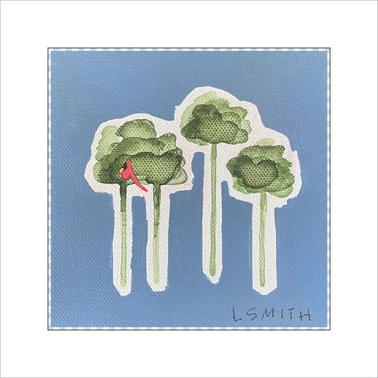 Tree Block | 0.75in. Acrylic Cutout 5x5 | Single