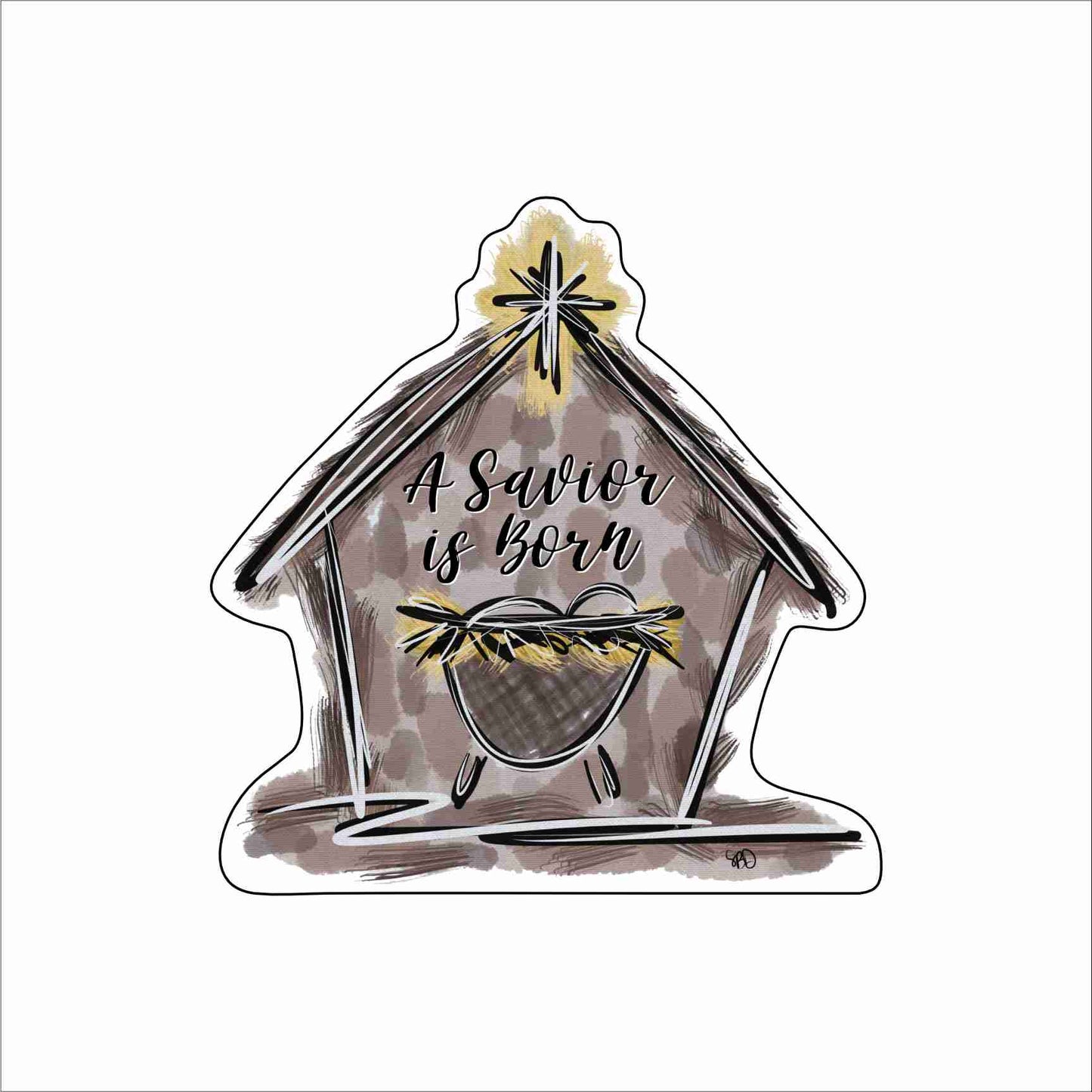 SDD-004 Nativity Mini | 0.50Acrylic Mini Contour