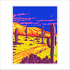 SEA-001 Path in the Desert | 0.75in. Acrylic Contour |
