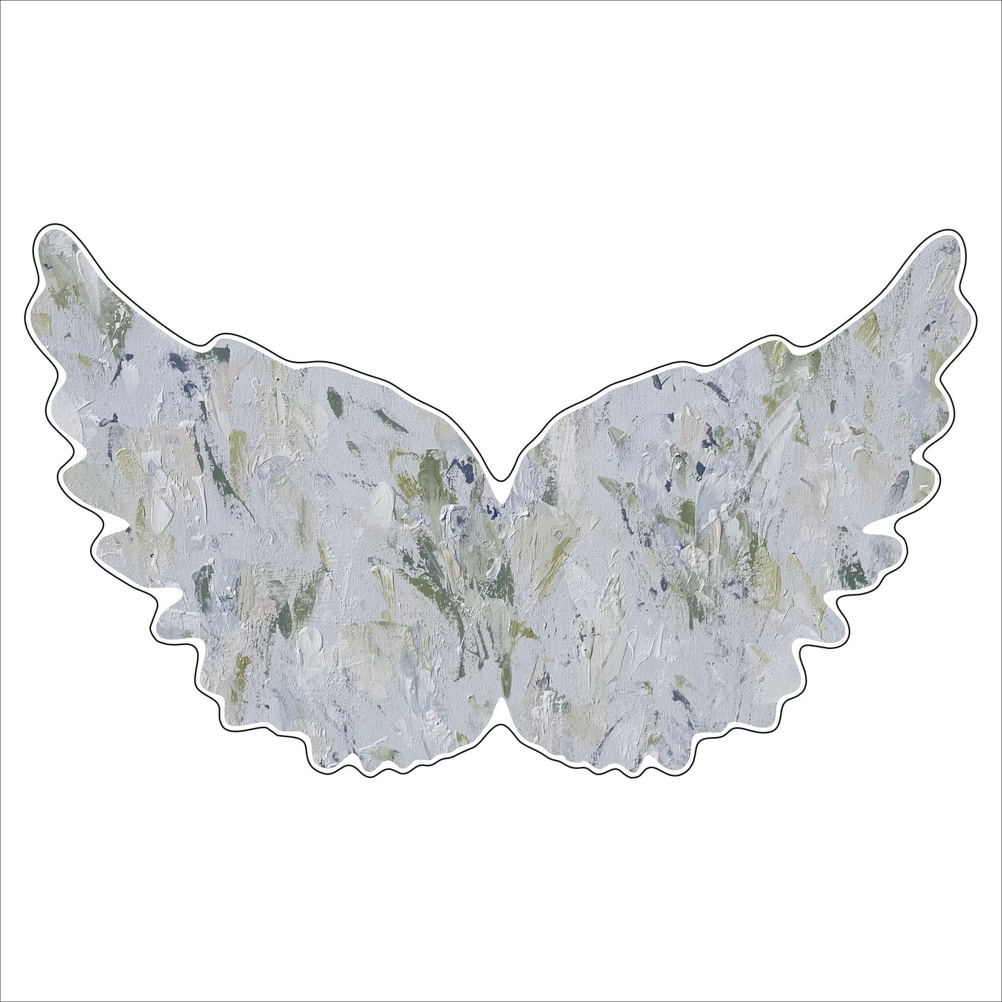 SHA-001 Wings | 0.75in. Acrylic Cutout | Case (any 10+)