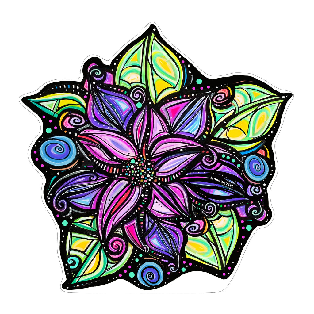Poinsettia | 0.75in. Acrylic Cutout | Single