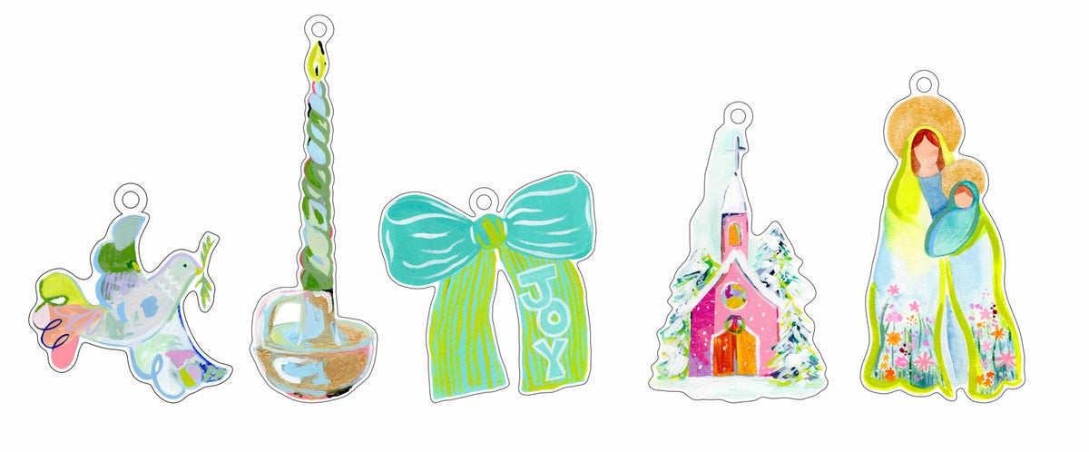 Advent Heirloom Ornament Box Set 2026 | 0.25 Acrylic Countour