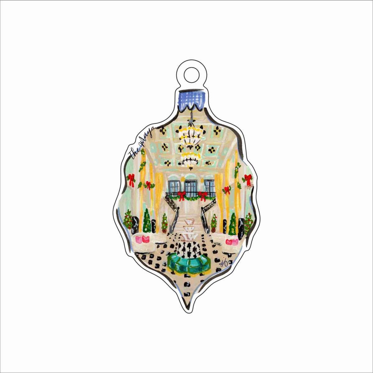 SMJ-022 The Mayo Ornament | 0.25Acrylic Ornament