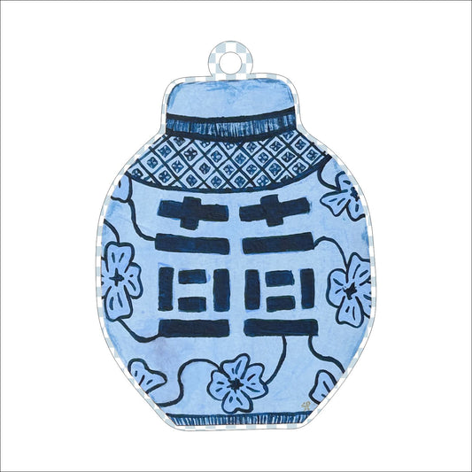 Vase 1 Ornament | 0.25in. Acrylic Ornament | Single