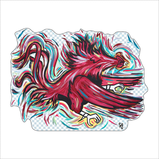Cocky Feathers | 0.75in. Acrylic Cutout | Case (any 10+)