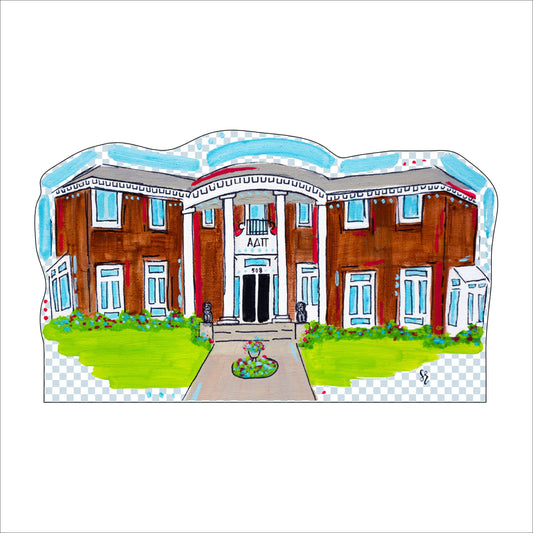 Greek Village | 0.75in. Acrylic Cutout | Case (any 10+)