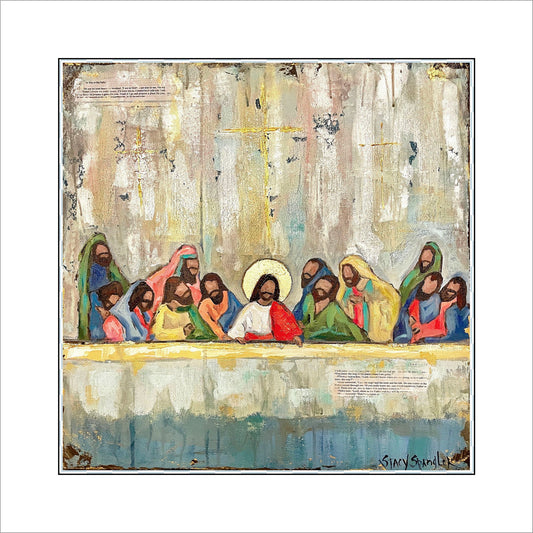 Last Supper | 0.75in. Acrylic Cutout 5.5x5.5 | Single